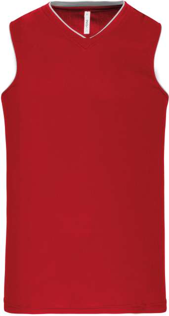 Proact Kids' Basketball Jersey - red