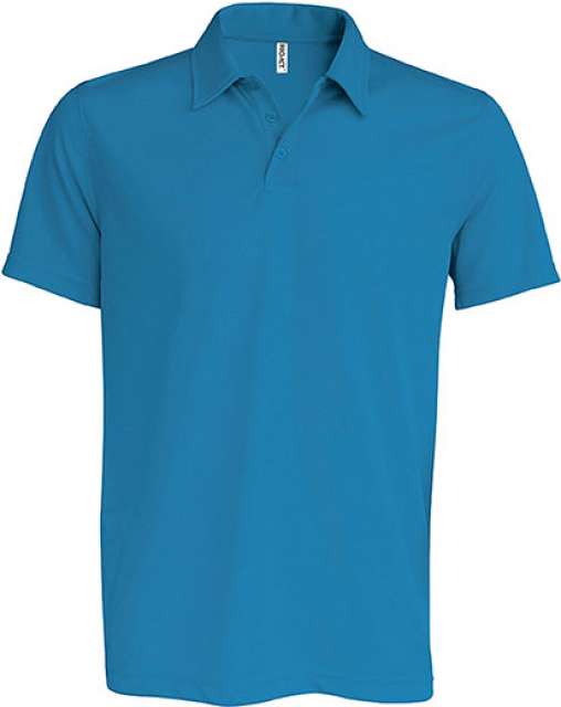 Proact Men's Short-sleeved Polo Shirt - blau