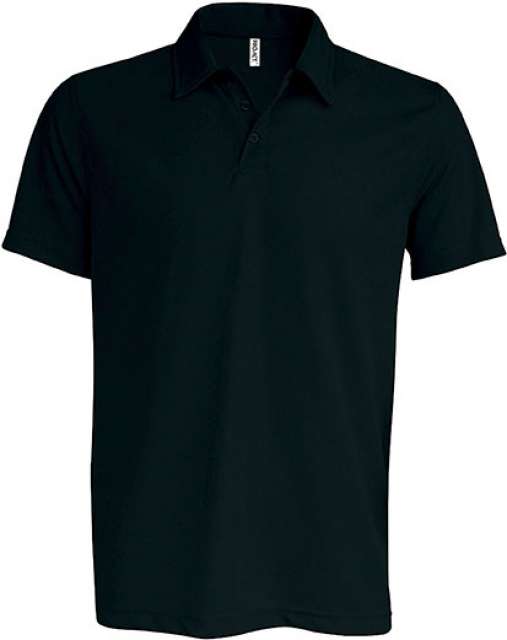 Proact Men's Short-sleeved Polo Shirt - schwarz