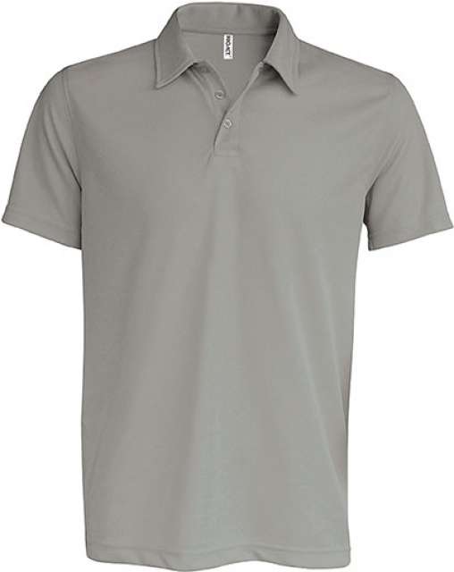 Proact Men's Short-sleeved Polo Shirt - grey