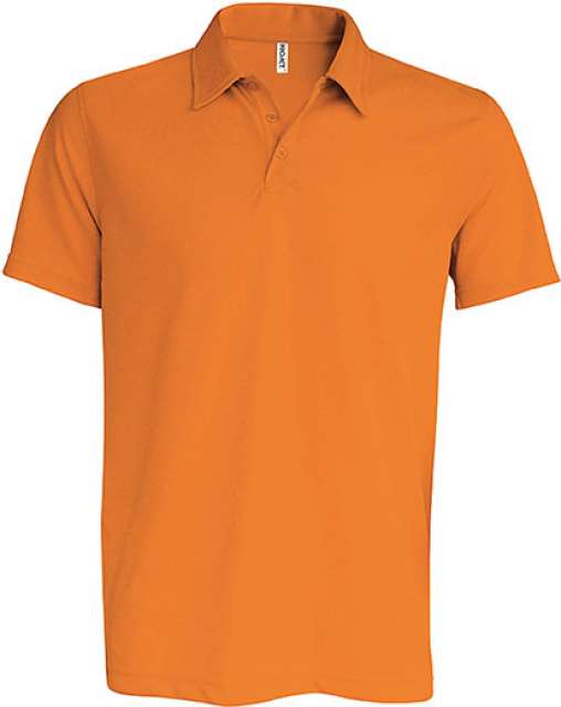 Proact Men's Short-sleeved Polo Shirt - oranžová