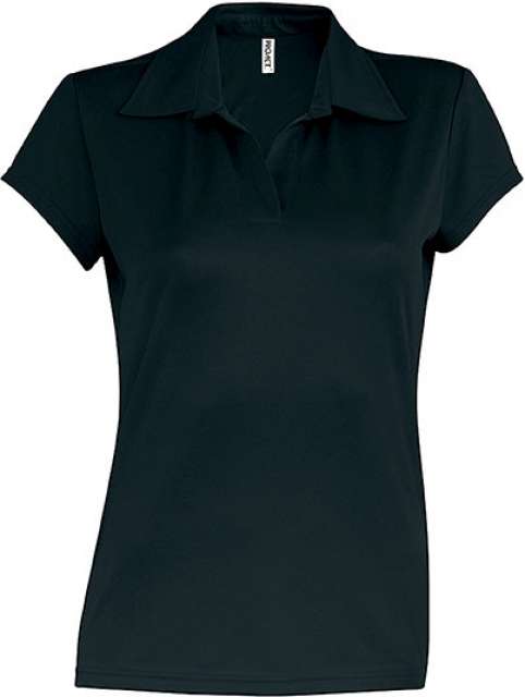 Proact Ladies' Short-sleeved Polo Shirt - schwarz