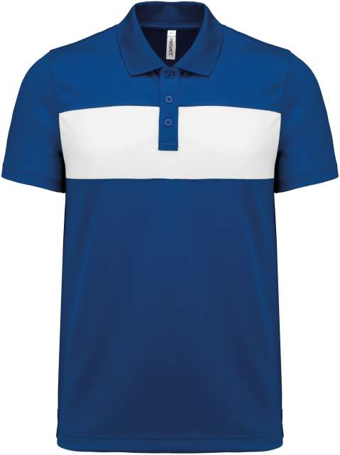 Proact Adult Short-sleeved Polo-shirt - blau