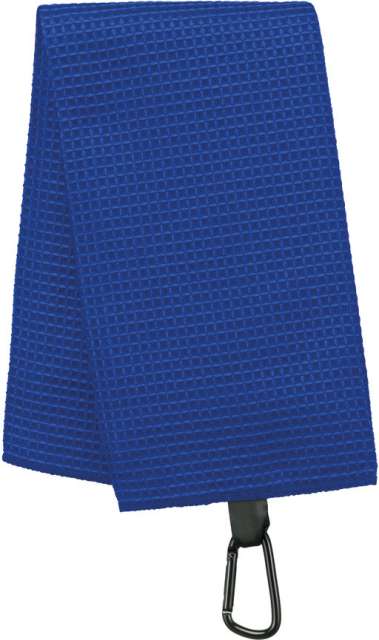 Proact Waffle Golf Towel - blue
