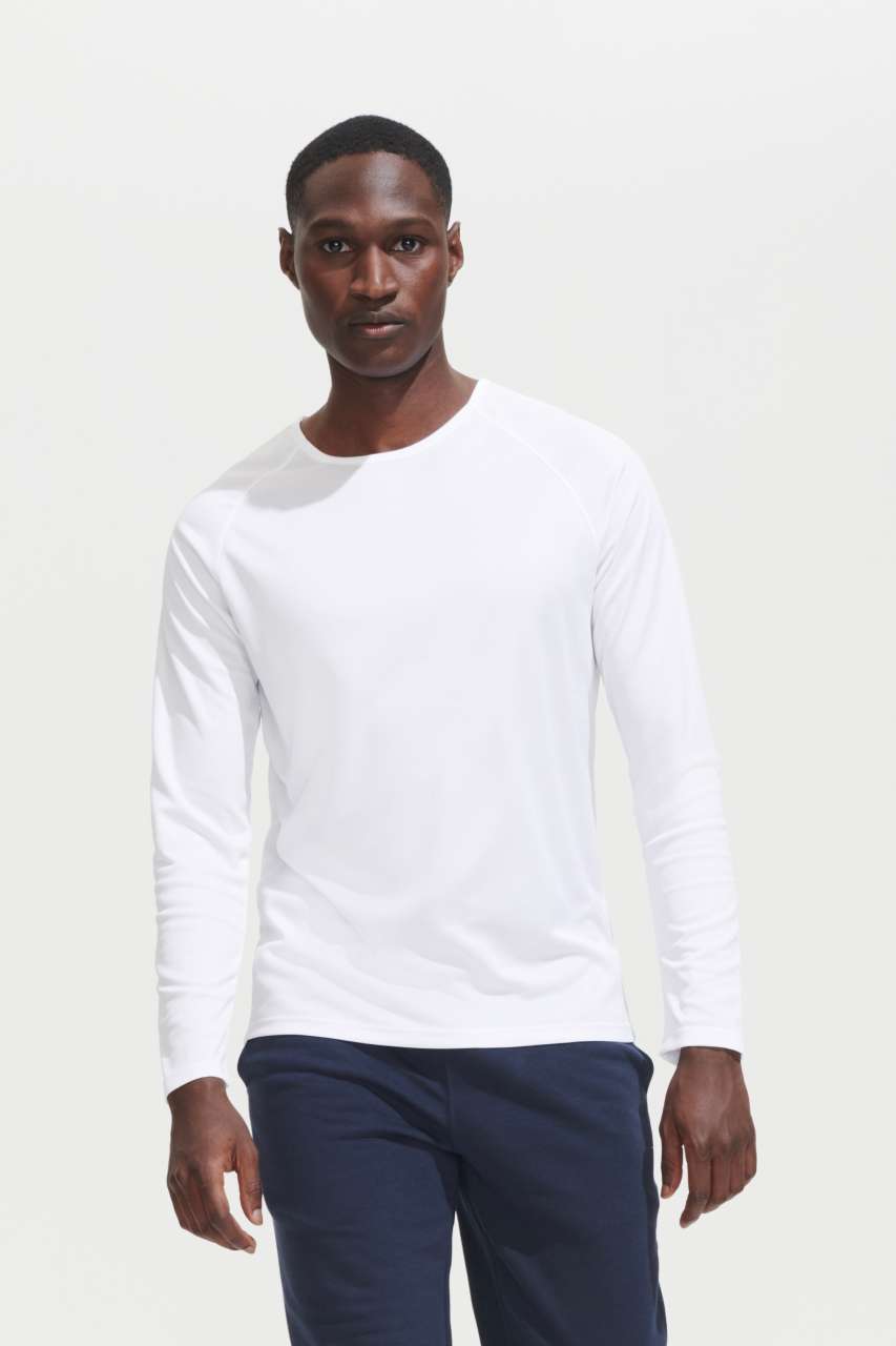 Sol's Sporty Lsl Men - Long-sleeve Sports T-shirt - Sol's Sporty Lsl Men - Long-sleeve Sports T-shirt - 