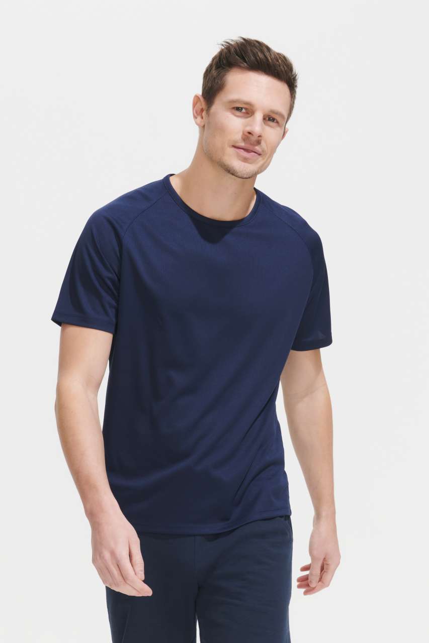 Sol's Sporty - Raglan Sleeved T-shirt - blau