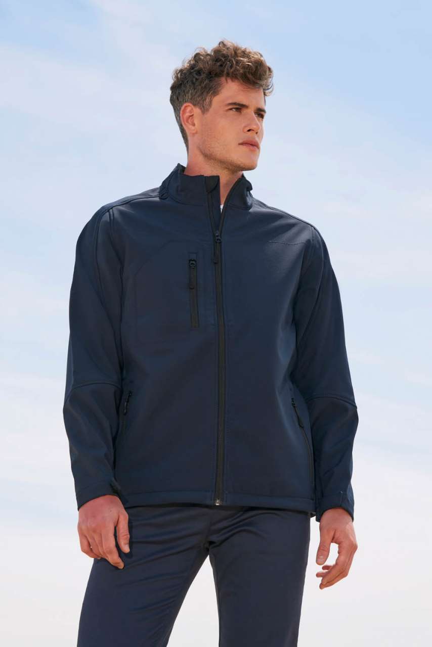 Sol's Relax - Men's Softshell Zipped Jacket - Sol's Relax - Men's Softshell Zipped Jacket - Forest Green