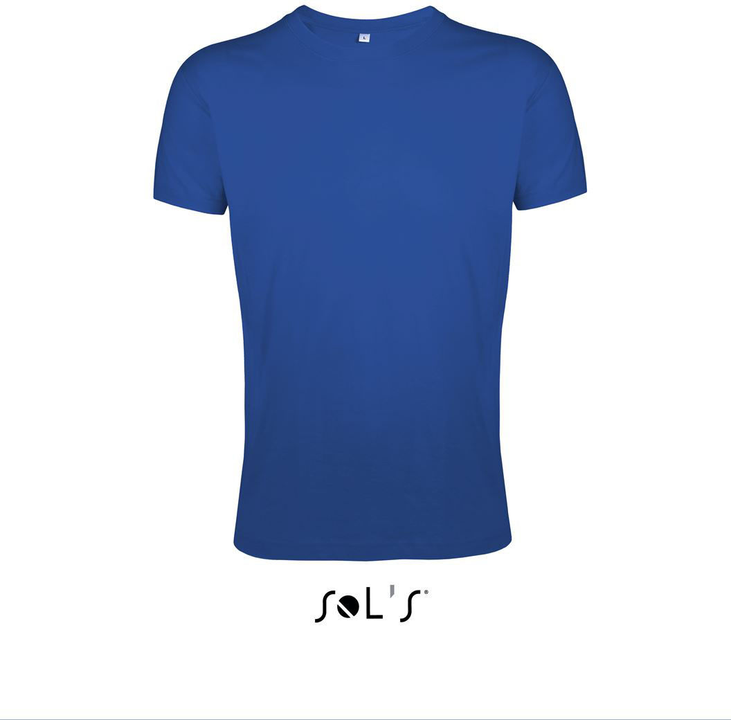 Sol's Regent Fit - Men’s Round Neck Close Fitting T-shirt - blau