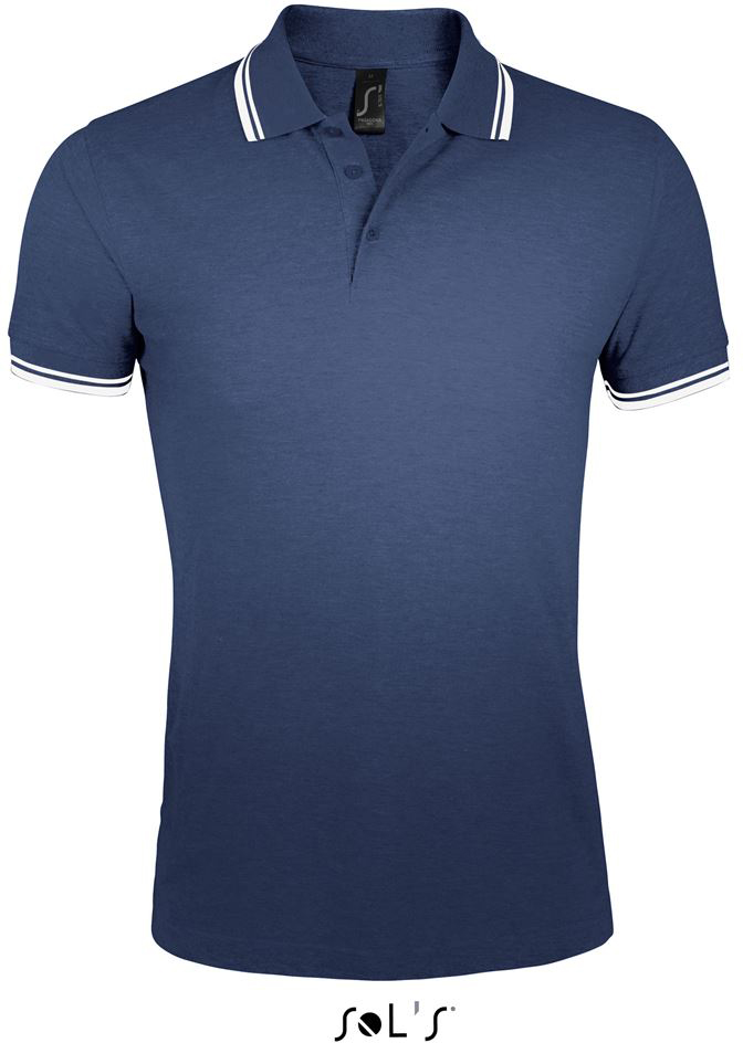 Sol's Pasadena Men - Polo Shirt - modrá