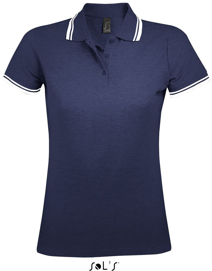 Sol's Pasadena Women - Polo Shirt - modrá