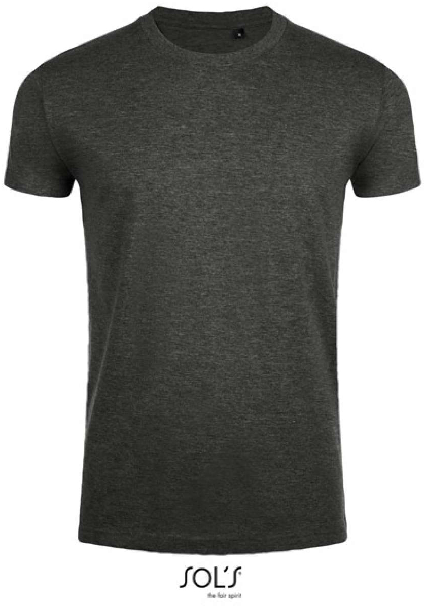 Sol's imperial Fit - Men's Round Neck Close Fitting T-shirt - Grau