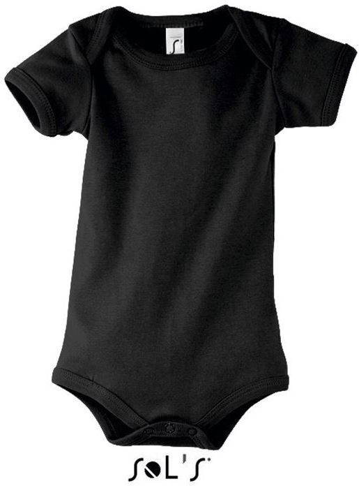 Sol's Bambino - Baby Bodysuit - čierna