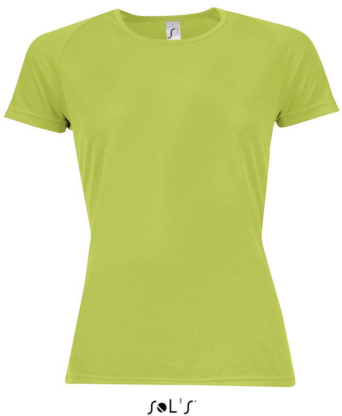 Sol's Sporty Women - Raglan-sleeved T-shirt - Sol's Sporty Women - Raglan-sleeved T-shirt - Kiwi