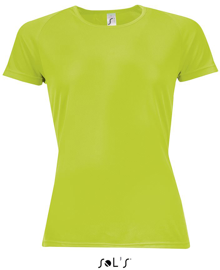 Sol's Sporty Women - Raglan-sleeved T-shirt - Sol's Sporty Women - Raglan-sleeved T-shirt - Lime