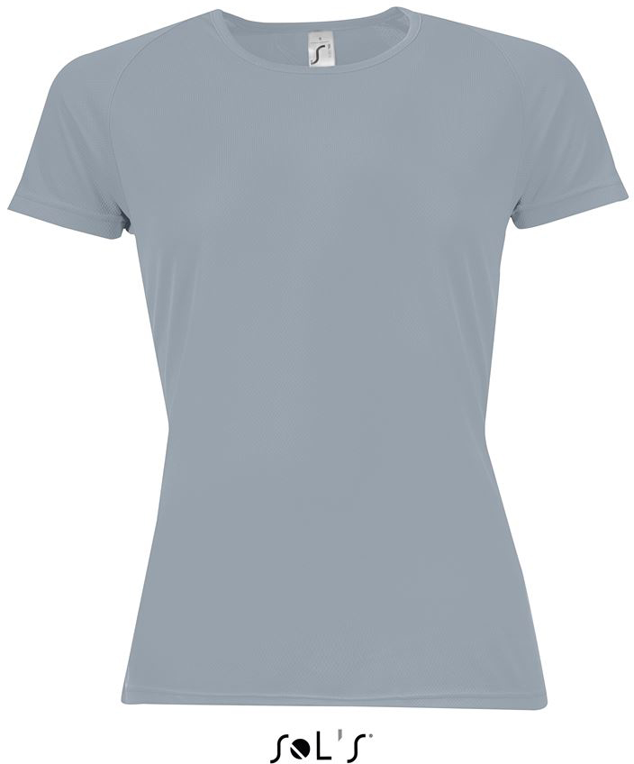 Sol's Sporty Women - Raglan-sleeved T-shirt - Sol's Sporty Women - Raglan-sleeved T-shirt - Ice Grey
