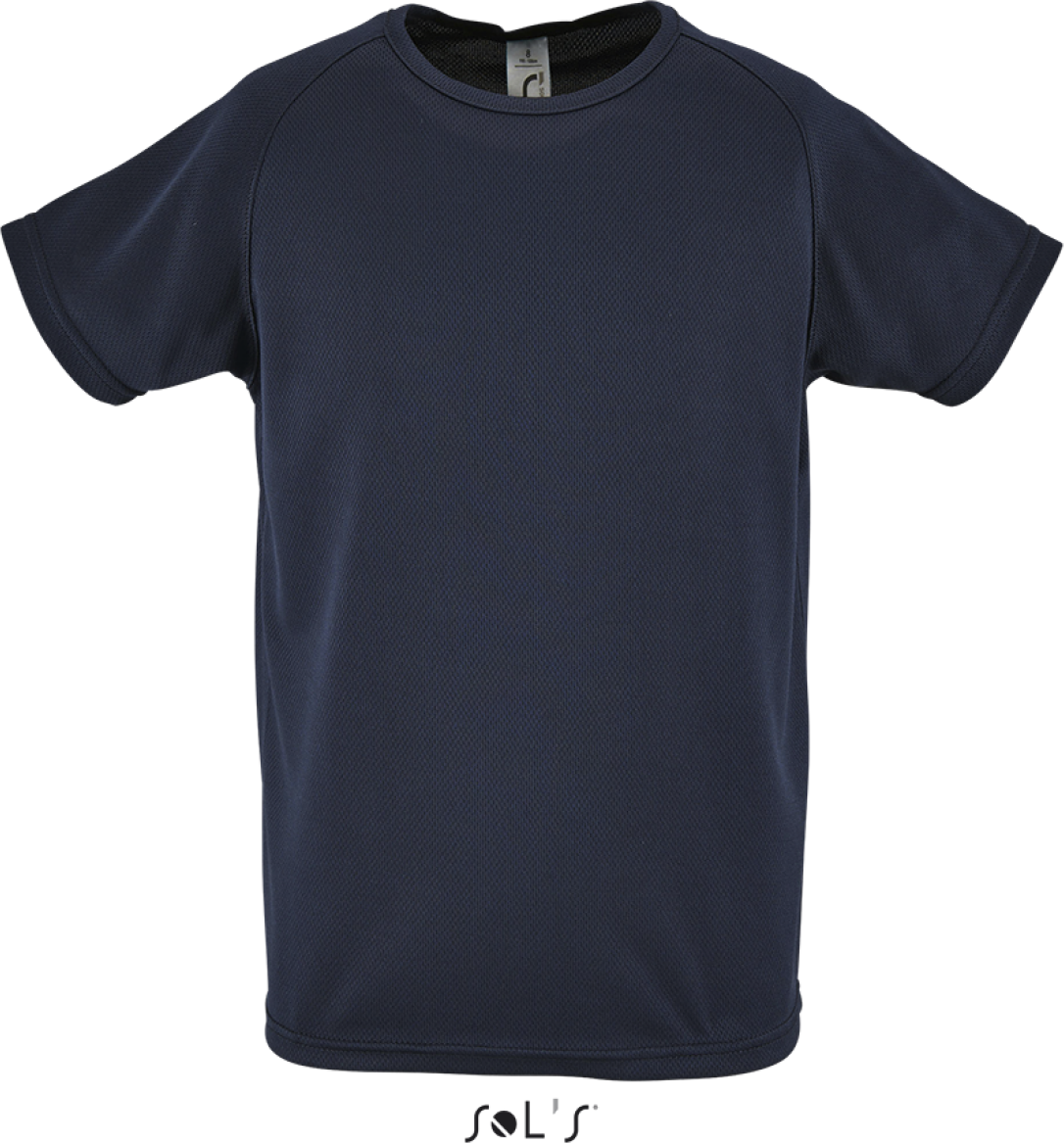 Sol's Sporty Kids - Raglan-sleeved T-shirt - modrá