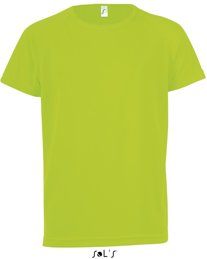 Sol's Sporty Kids - Raglan-sleeved T-shirt - green