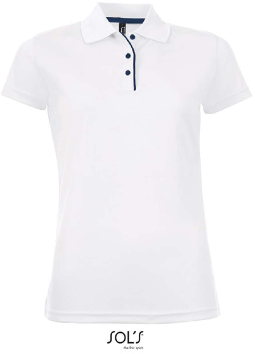Sol's Performer Women - Sports Polo Shirt - white