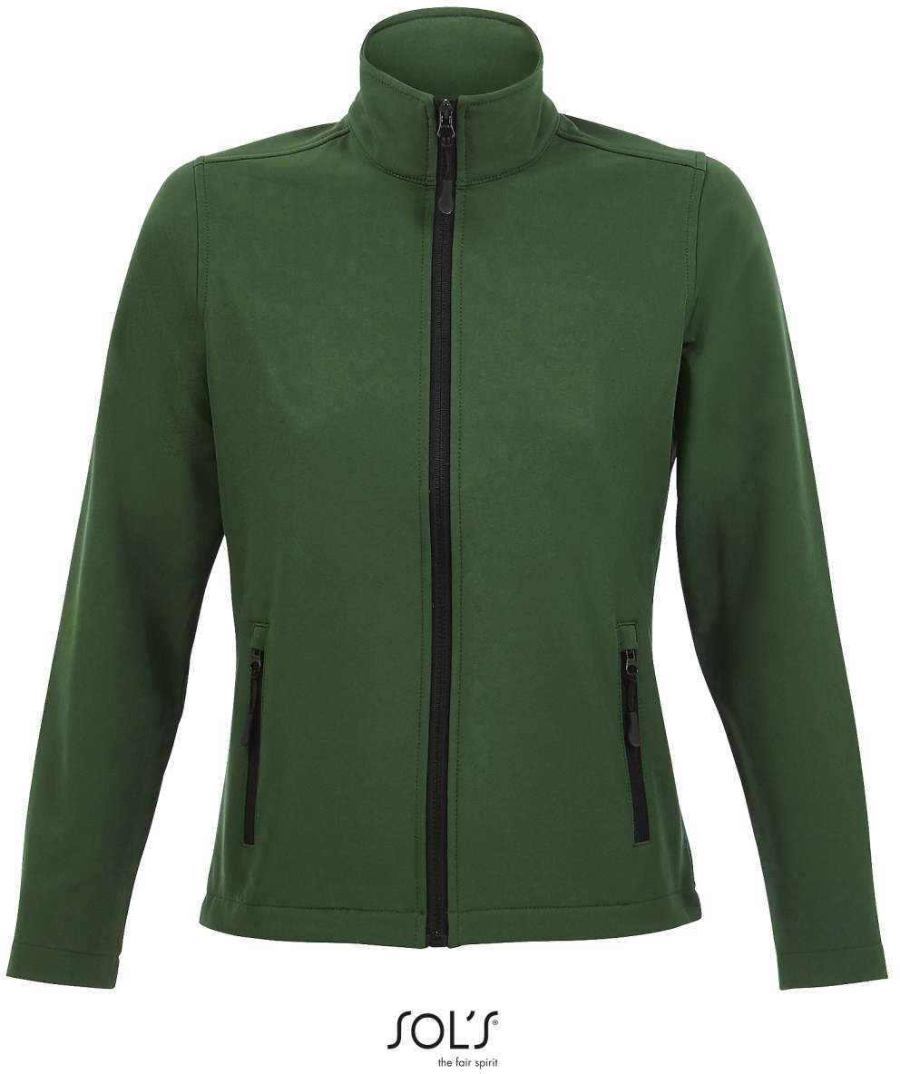 Sol's Race Women - Softshell Zip Jacket - green