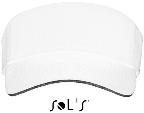 Sol's Ace - Unisex Visor - Sol's Ace - Unisex Visor - White