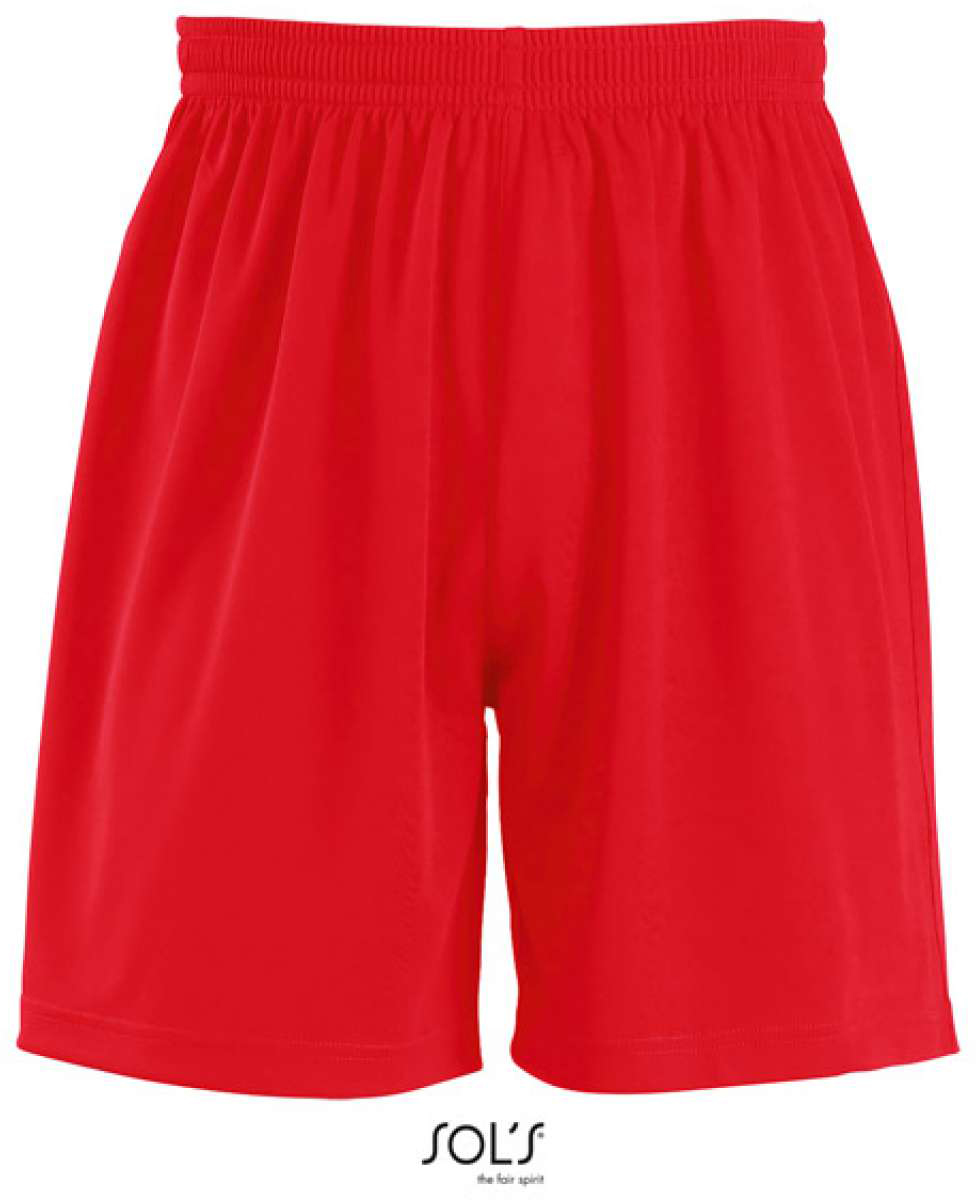 Sol's San Siro 2 - Adults' Basic Shorts - Rot