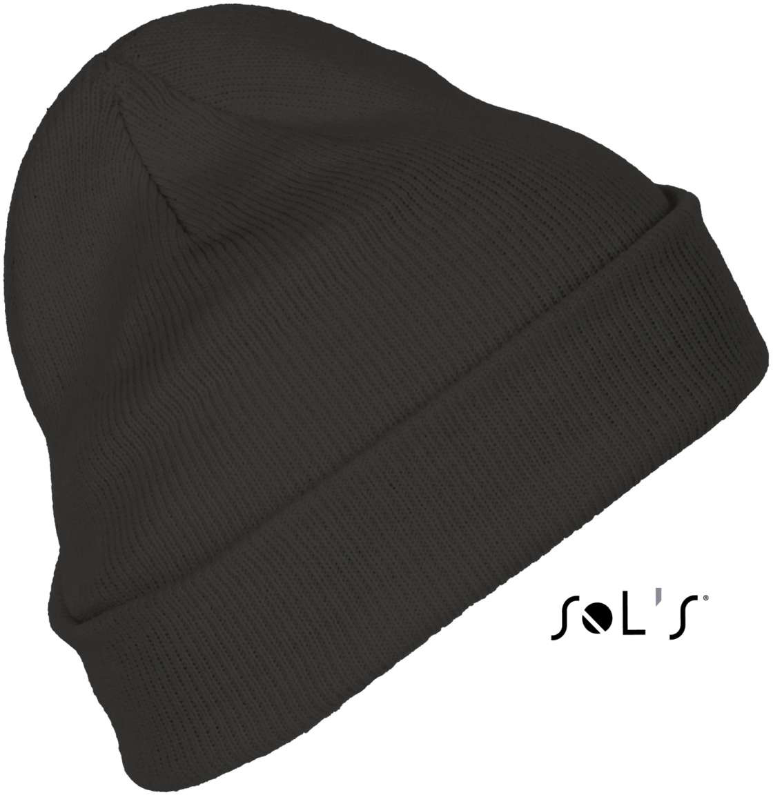 Sol's Pittsburgh - Solid-colour Beanie With Cuffed Design - grey