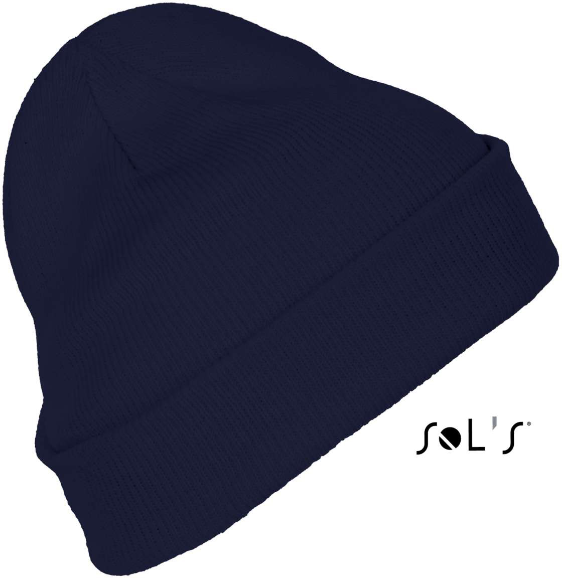 Sol's Pittsburgh - Solid-colour Beanie With Cuffed Design - blue