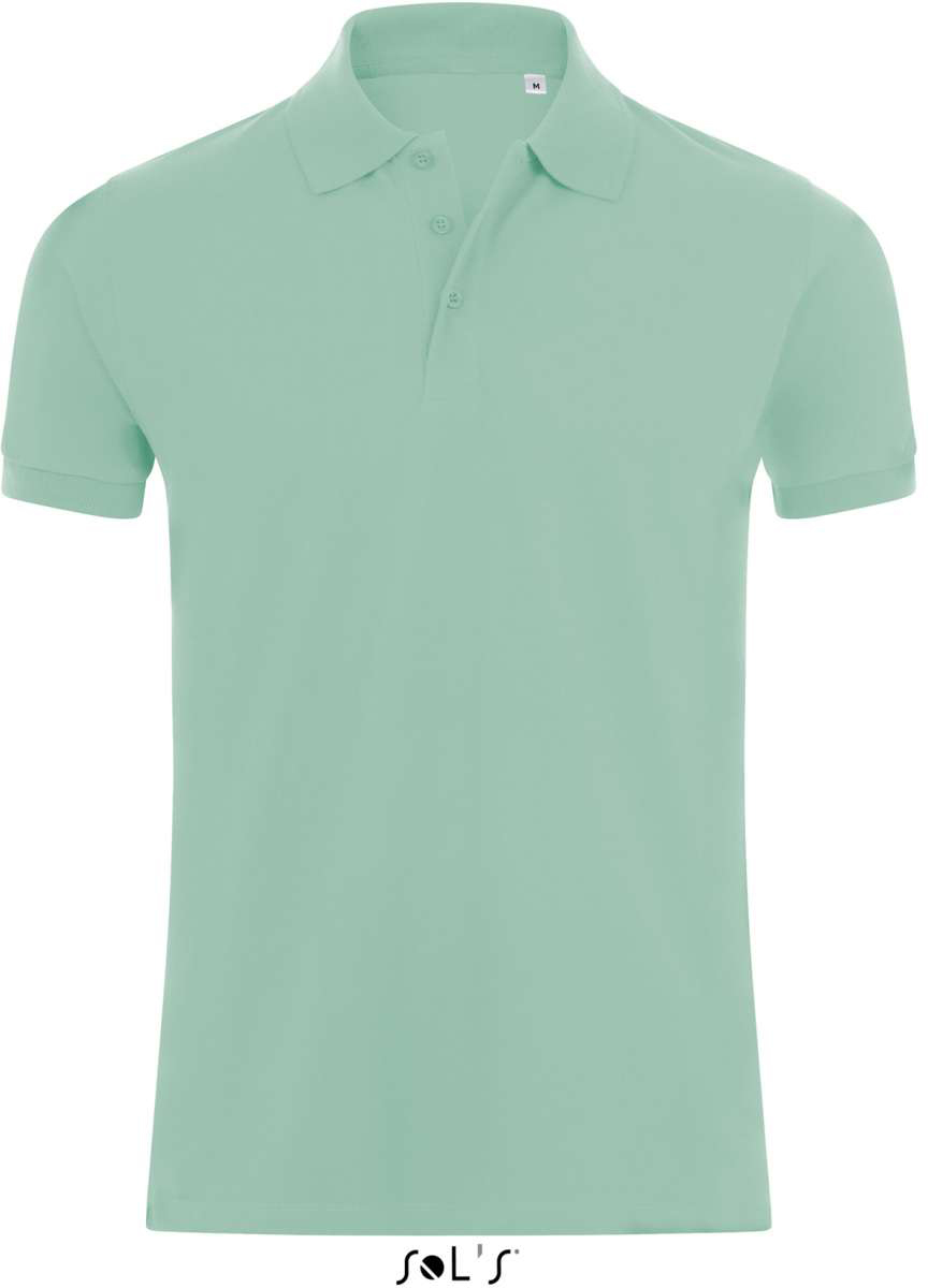Sol's Phoenix Men - Cotton-elastane Polo Shirt - green