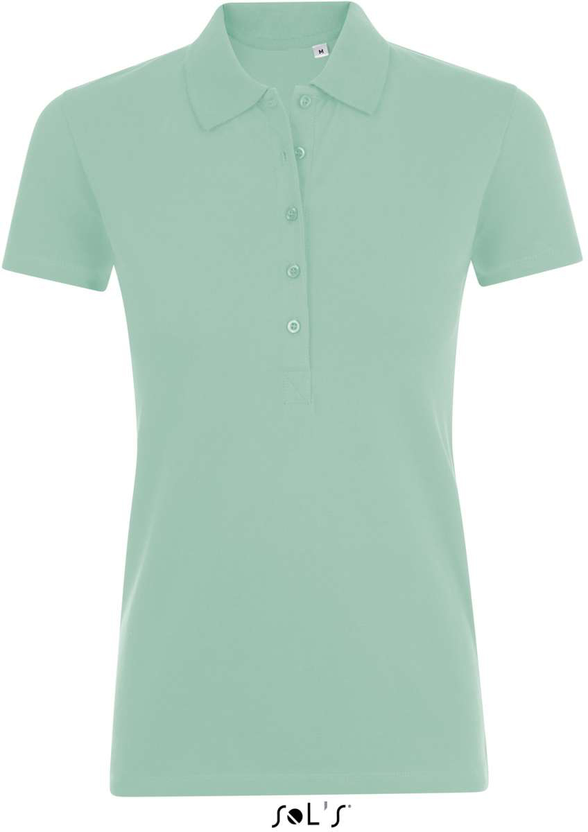 Sol's Phoenix Women - Cotton-elastane Polo Shirt - zelená