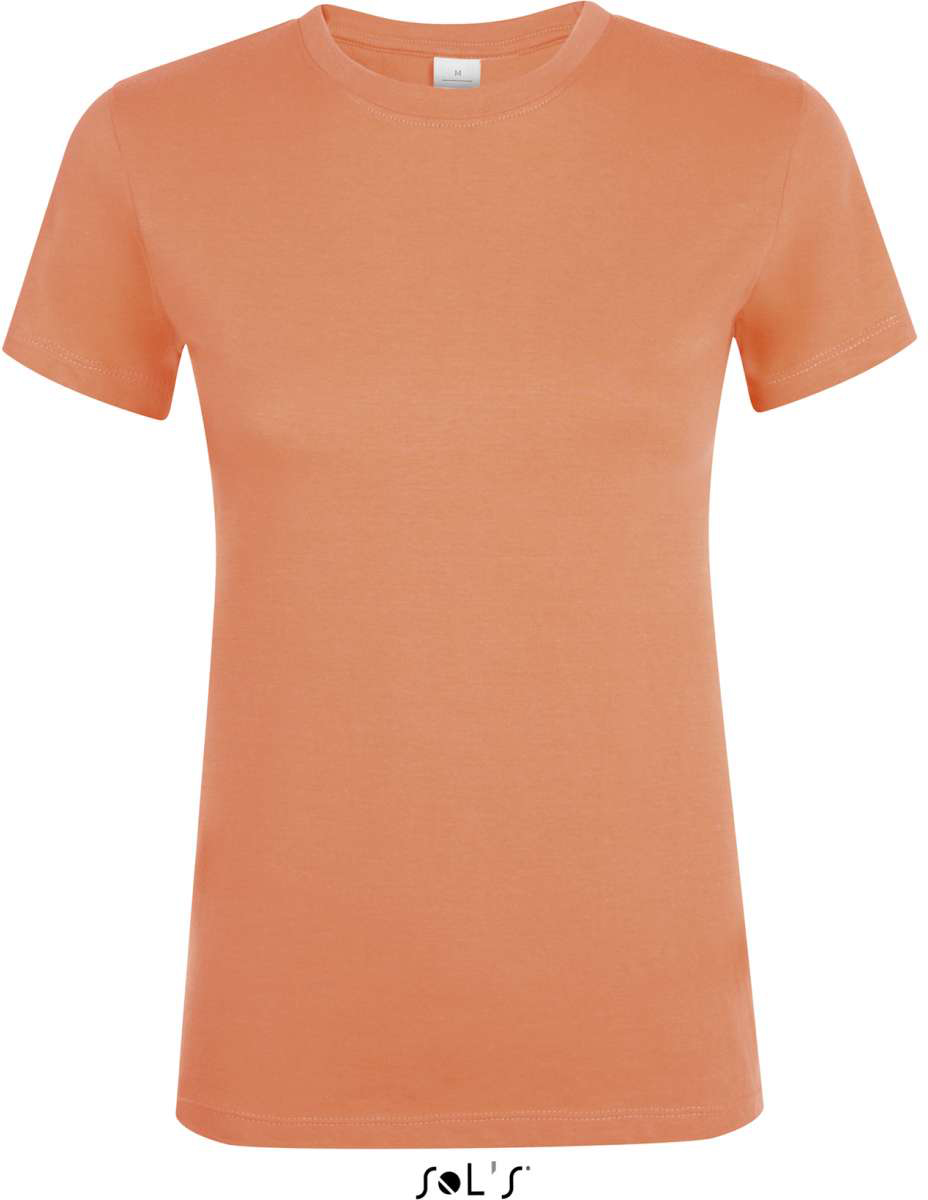 Sol's Regent Women - Round Collar T-shirt - oranžová