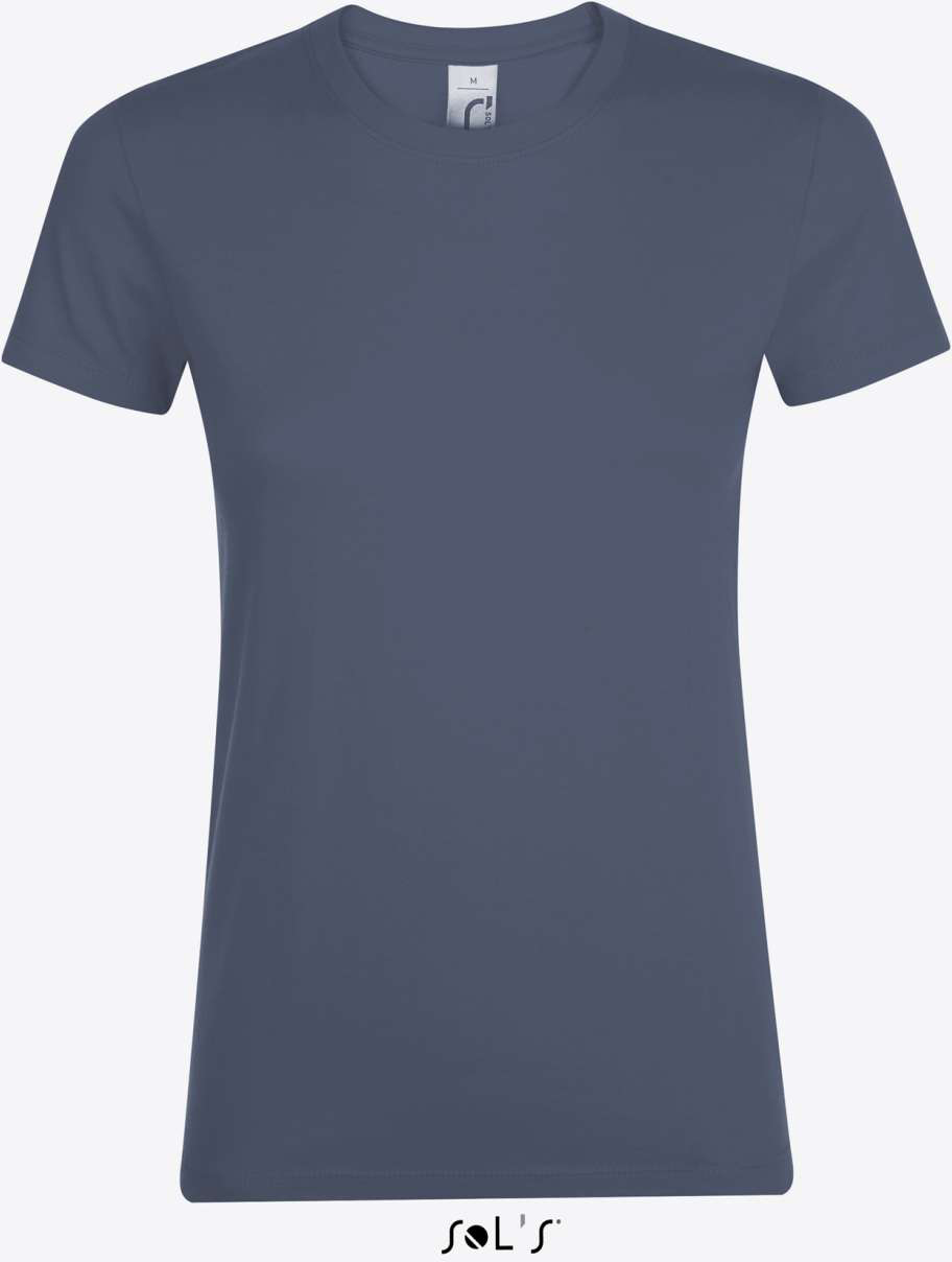 Sol's Regent Women - Round Collar T-shirt - Sol's Regent Women - Round Collar T-shirt - Blue Dusk