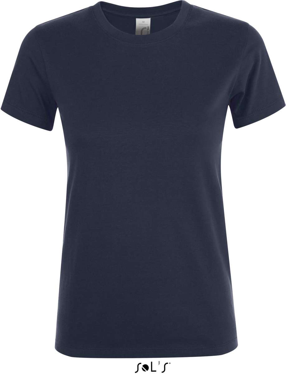 Sol's Regent Women - Round Collar T-shirt - Sol's Regent Women - Round Collar T-shirt - Navy