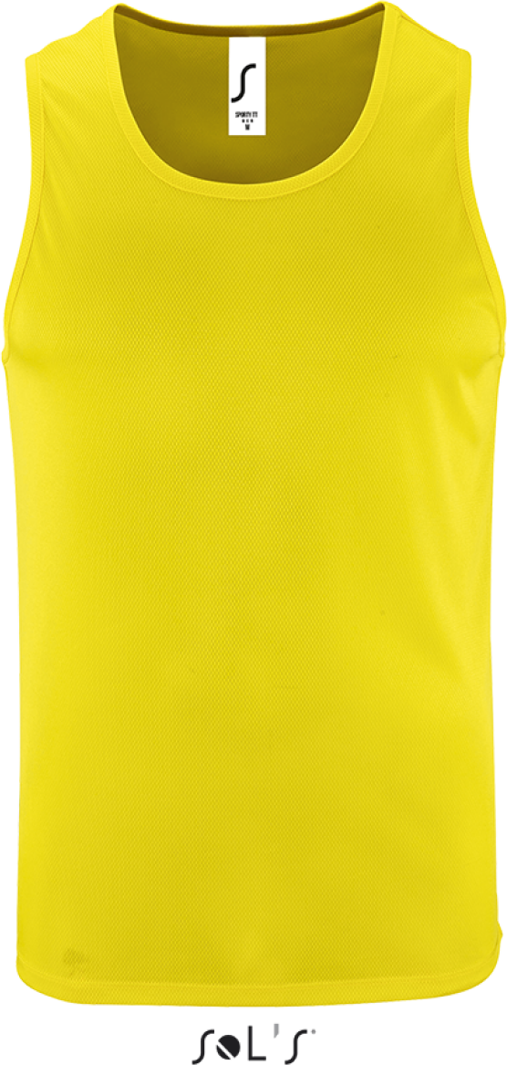 Sol's Sporty Tt Men - Sports Tank Top - yellow
