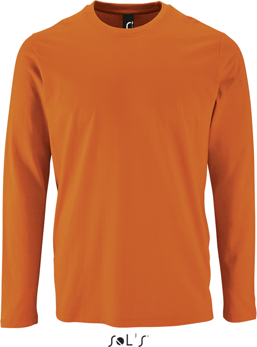 Sol's imperial Lsl Men - Long-sleeve T-shirt - oranžová