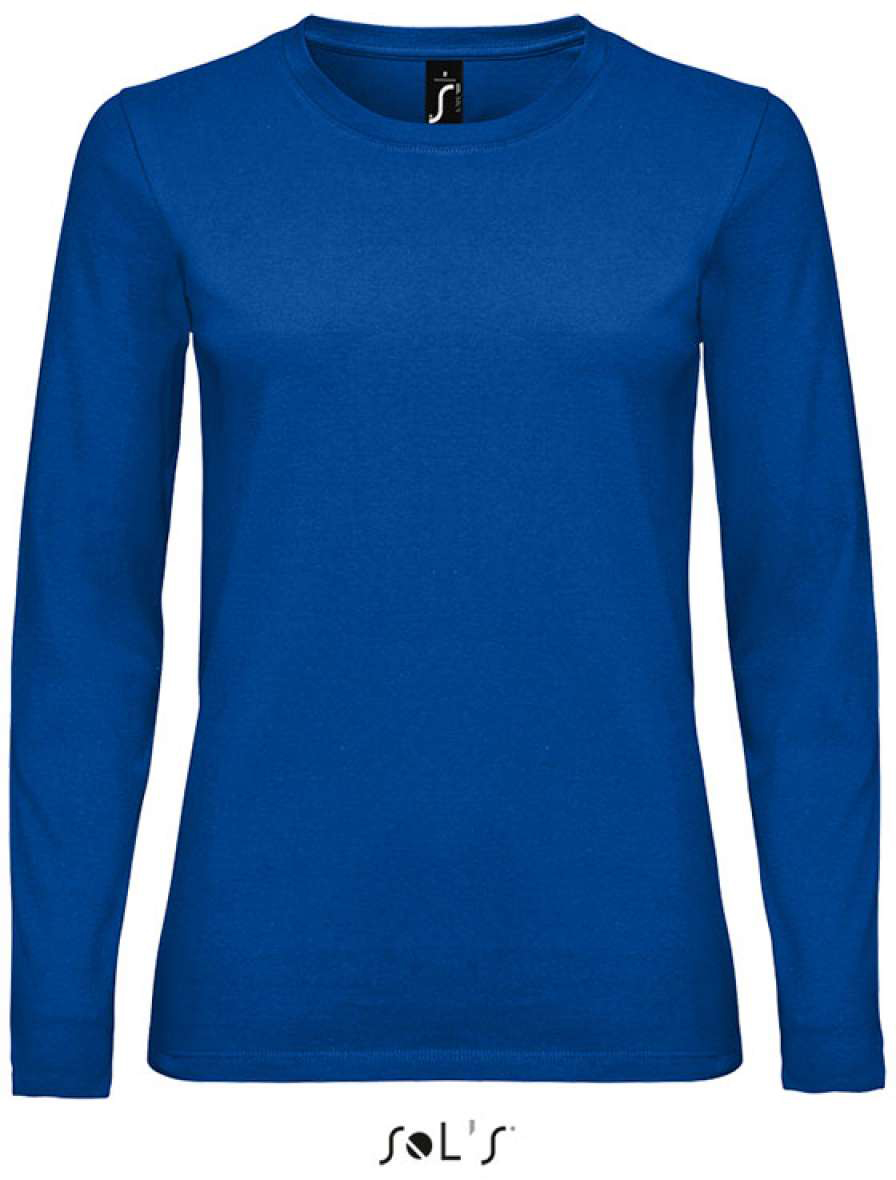 Sol's imperial Lsl Women - Long-sleeve T-shirt - modrá