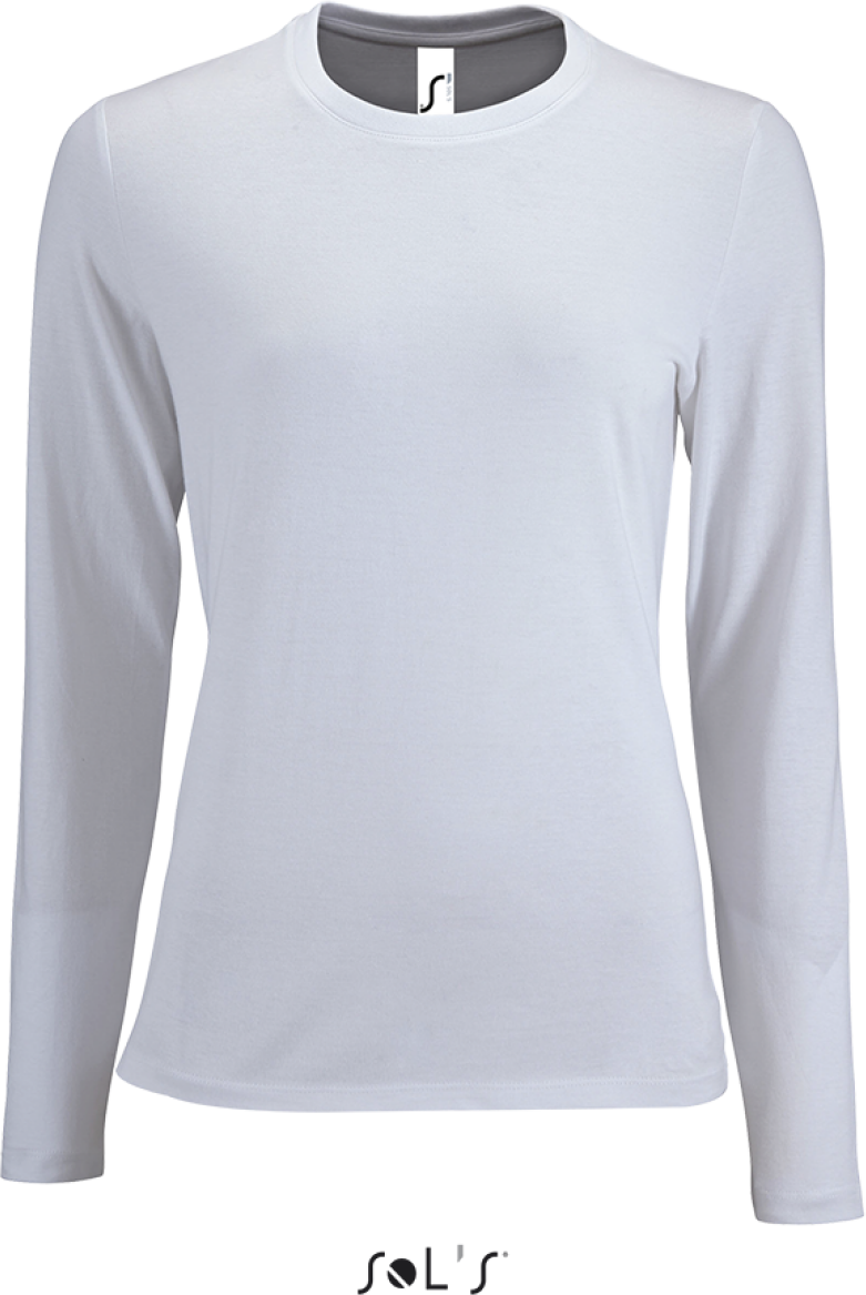Sol's imperial Lsl Women - Long-sleeve T-shirt - biela