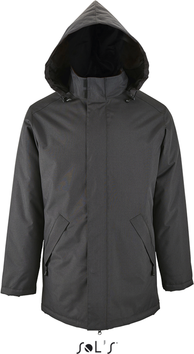Sol's Robyn - Unisex Jacket With Padded Lining - Sol's Robyn - Unisex Jacket With Padded Lining - Charcoal