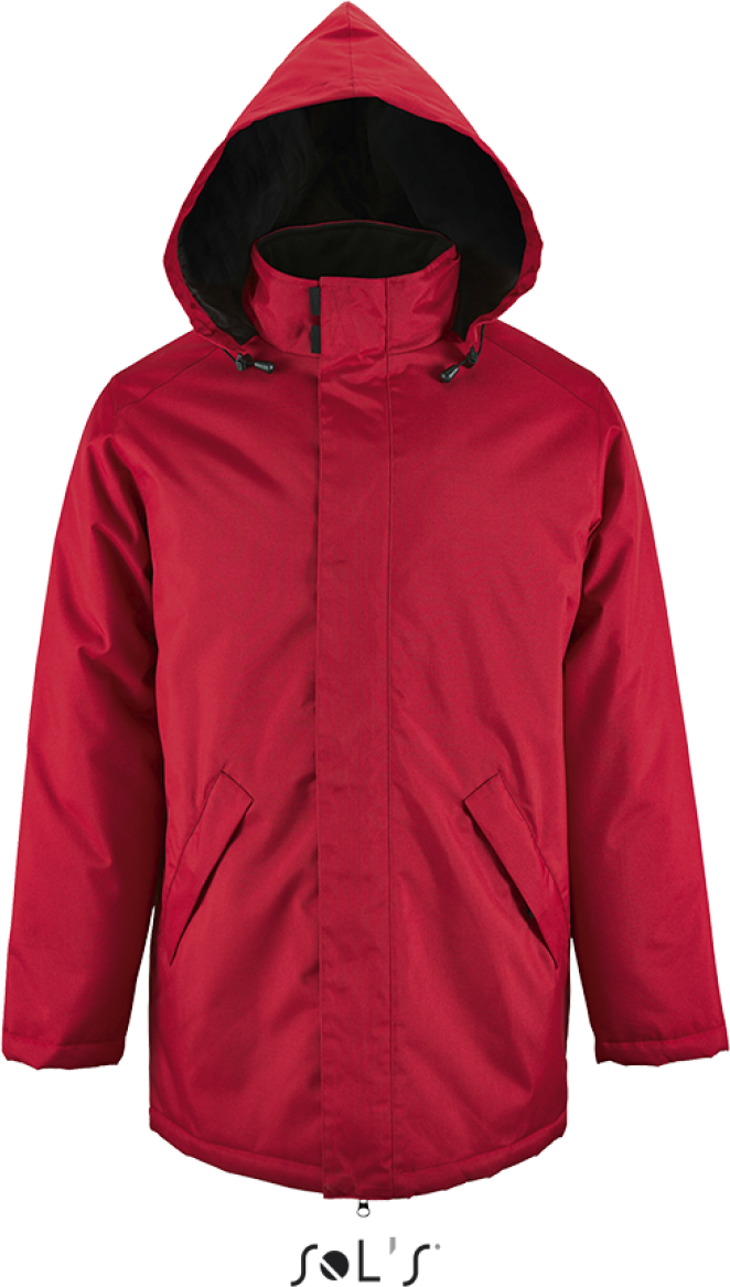 Sol's Robyn - Unisex Jacket With Padded Lining - Sol's Robyn - Unisex Jacket With Padded Lining - Red