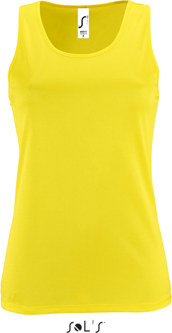 Sol's Sporty Tt Women - Sports Tank Top - yellow
