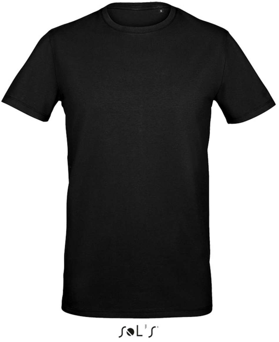 Sol's Millenium Men - Round-neck T-shirt - černá