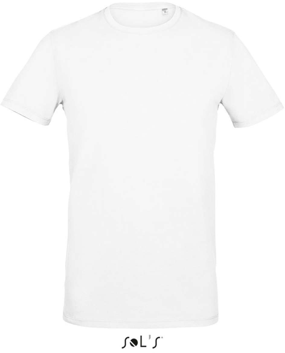 Sol's Millenium Men - Round-neck T-shirt - biela