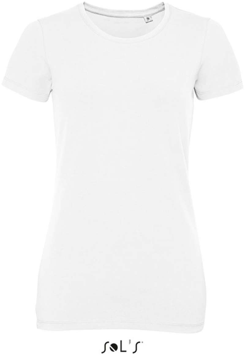 Sol's Millenium Women - Round-neck T-shirt - bílá