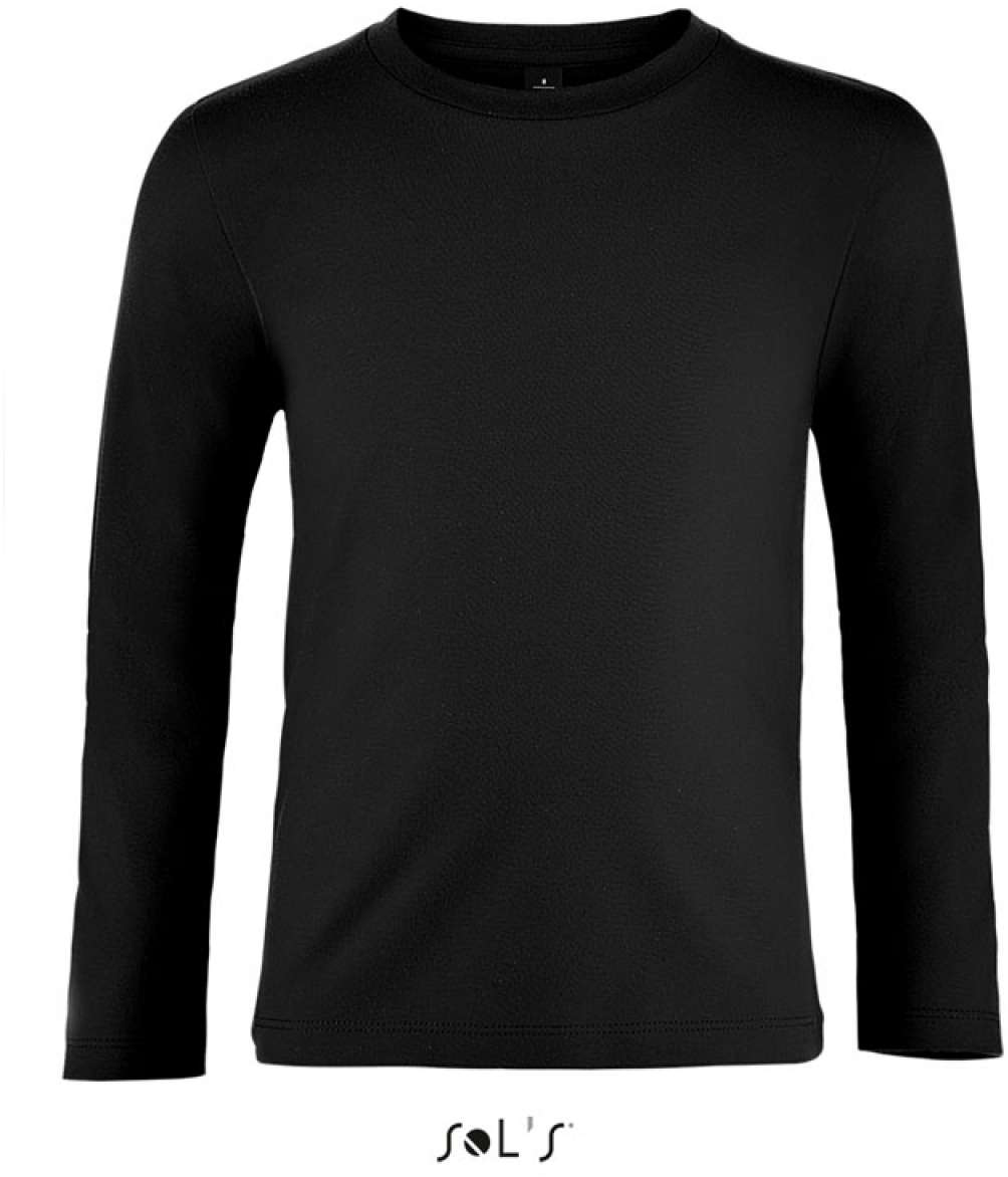 Sol's imperial Lsl Kids - Long Sleeve T-shirt - Sol's imperial Lsl Kids - Long Sleeve T-shirt - Black