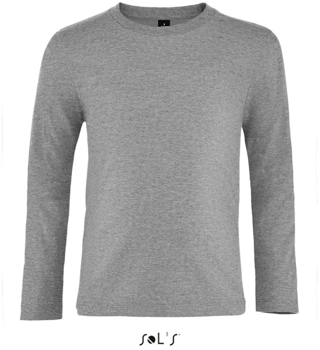 Sol's imperial Lsl Kids - Long Sleeve T-shirt - Sol's imperial Lsl Kids - Long Sleeve T-shirt - Sport Grey