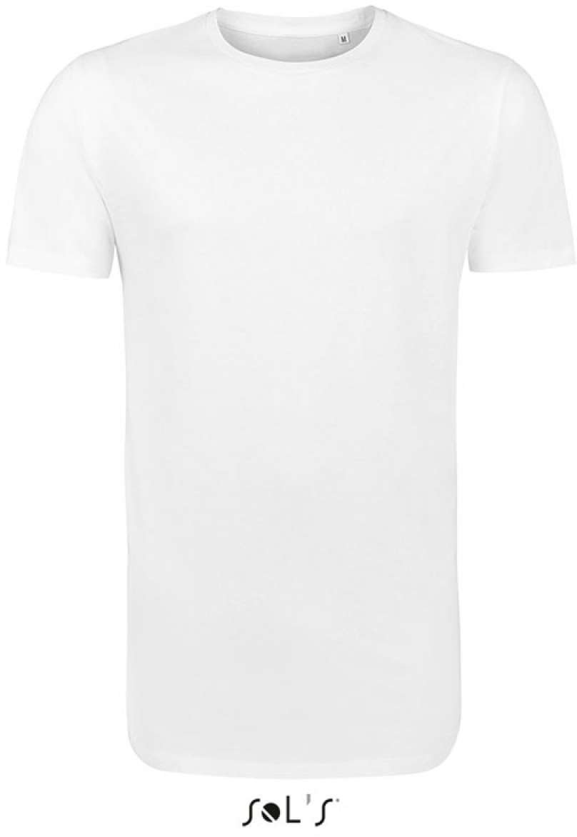 Sol's Magnum Men - Long T-shirt - bílá