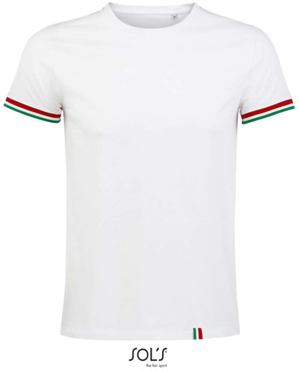 Sol's Rainbow Men - Short Sleeve T-shirt - Weiß 