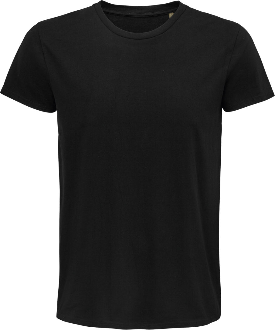 Sol's Pioneer Men - Round-neck Fitted Jersey T-shirt - černá