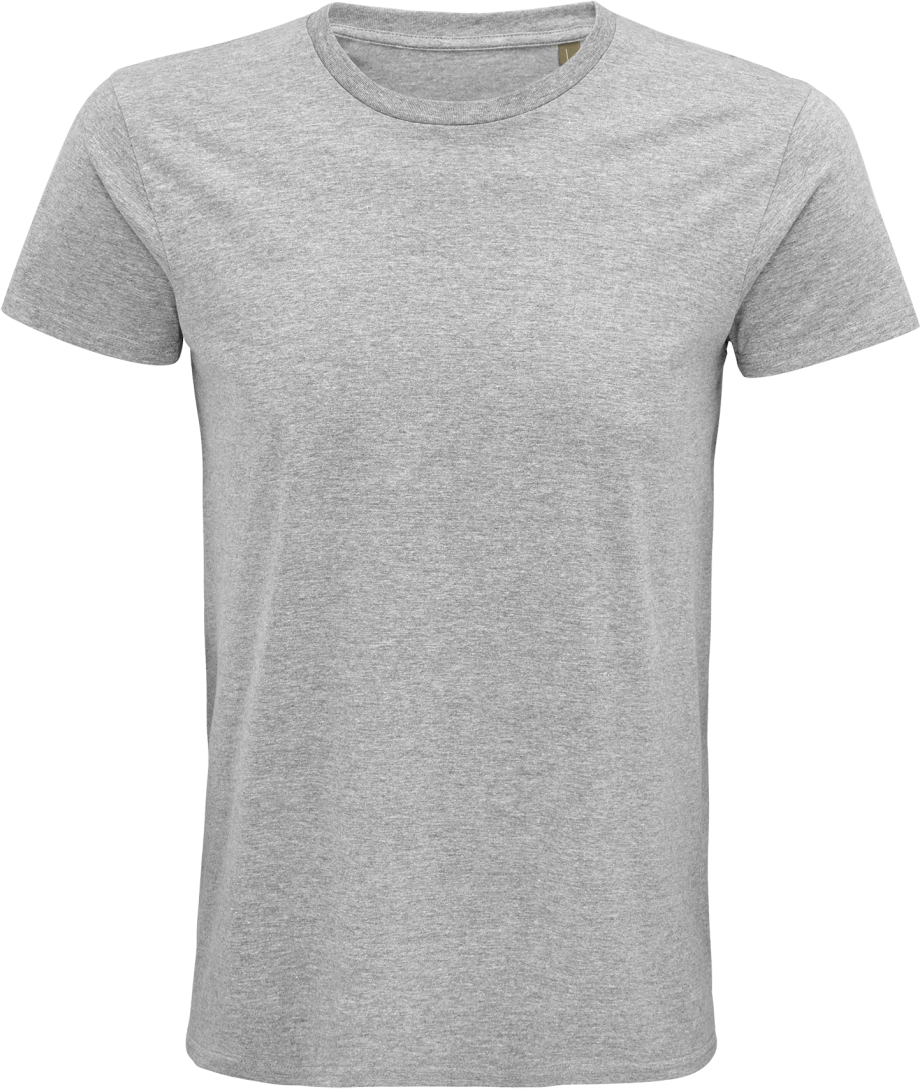 Sol's Pioneer Men - Round-neck Fitted Jersey T-shirt - šedá