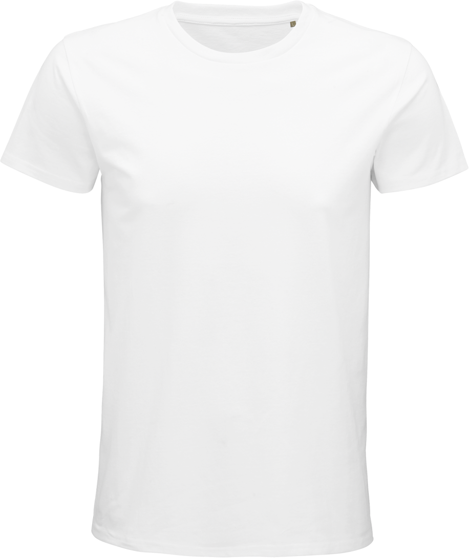 Sol's Pioneer Men - Round-neck Fitted Jersey T-shirt - bílá