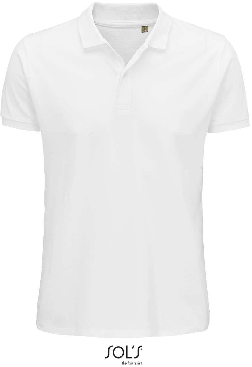 Sol's Planet Men - Polo Shirt - Sol's Planet Men - Polo Shirt - White